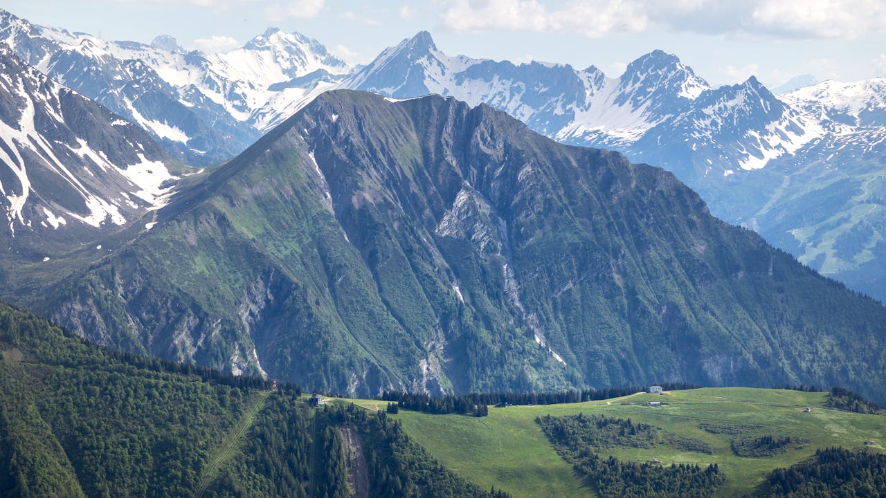 Free stock photo of alps, chamonix, clouds